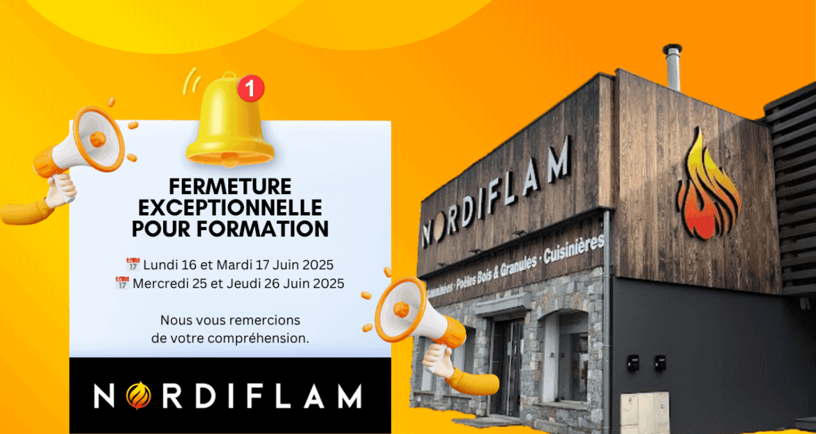 Fermeture Exceptionnelle pour Formation